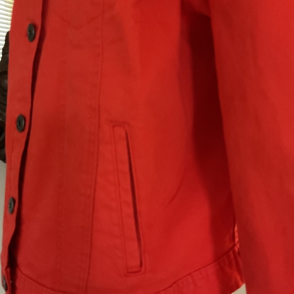 Orange jean jacket - Picture 4 of 8